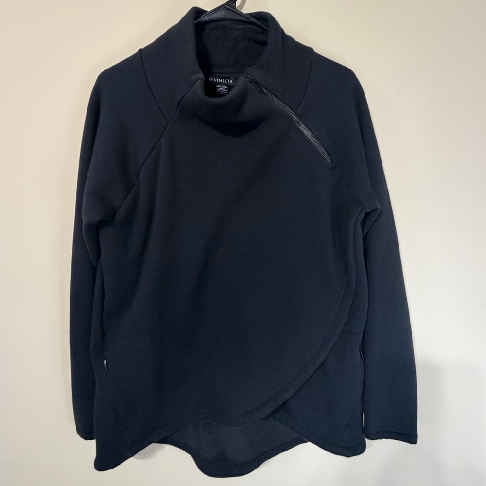 Athleta Cozy Karma Asym Sweatshirt Women’s Size M